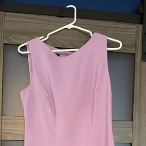Alyx Pink Sheath Midi Dress Bateau Neckline Sleeveless